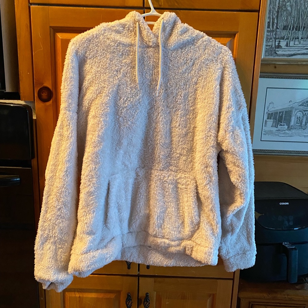 Soft fluffy hoodie